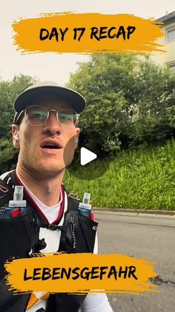 Raphael auf Instagram: "Etappe 17 - Lebensgefahr
Nachdem mich der Kampfmittelräumdienst ungefähr einen Kilometer Umweg gekostet hat, kam ich glücklicherweise unversehrt an meinem ziel an.
Da wären wir dann wieder am Punkt „men are simple“
Ich sehe einen megges, also gehe ich hin. Its that easy.
So langsam komm ich richtig rein in die dummen edits. Das wird ja noch richtig spannend werden sag ich euch. 😂
#ChasingRaffel
#ultramarathon
#RoadToBerlin
#Laufen
#running"